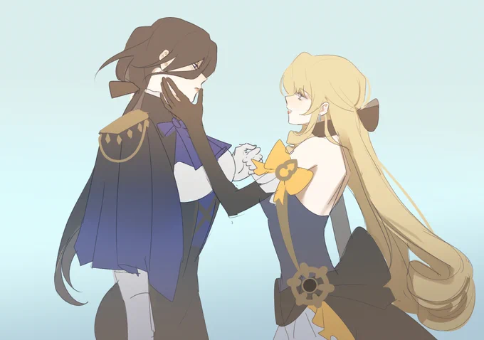 *chokes in yuri* #clorivia