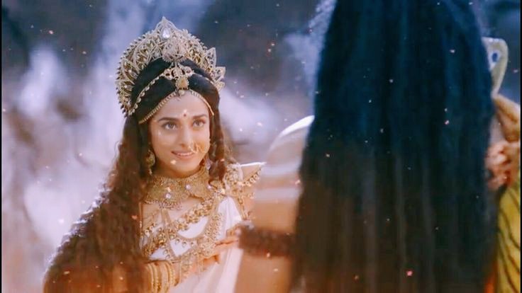 janakisays's tweet photo. Their eyes created magic on screen ✨

#SourabhRaajJain #PoojaSharma 
#Mahakaali #ShiVati https://t.co/9koIZyY1Kc