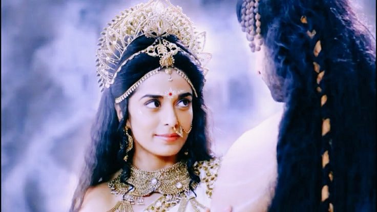 janakisays's tweet photo. Their eyes created magic on screen ✨

#SourabhRaajJain #PoojaSharma 
#Mahakaali #ShiVati https://t.co/9koIZyY1Kc