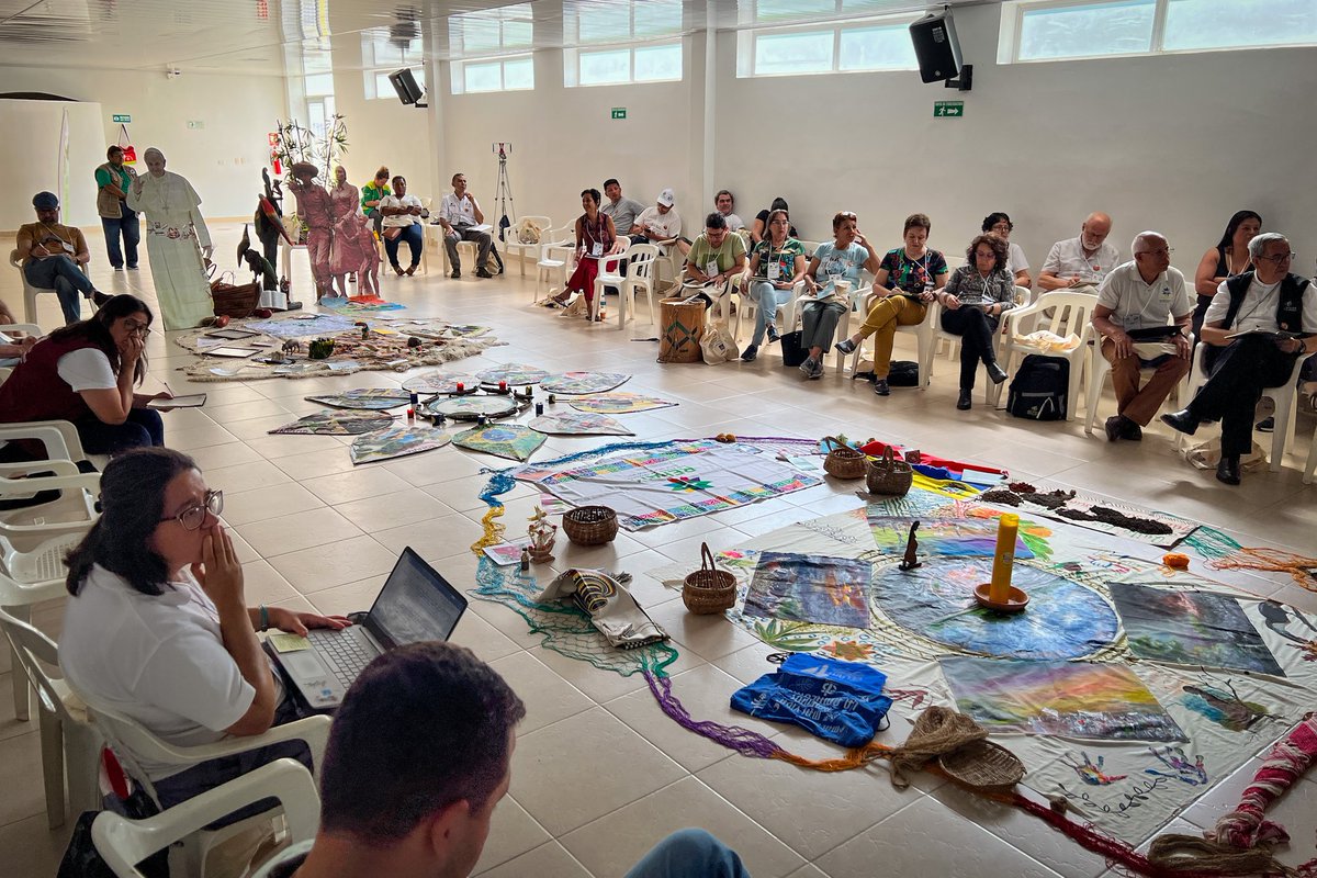 REPAM_Peru's tweet image. #REPAM10años 🟢 Delegaciones de distintos países de la cuenca amazónica participan del #ComitéREPAM en Florencia, Caquetá, Colombia. Se continúa con el trabajo eclesial, social y comunitario en defensa de la Amazonía, los pueblos indígenas y la biodiversidad.