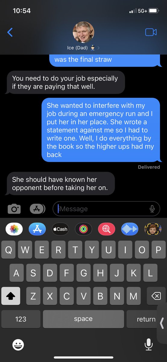 😏 Dad knows what’s up.