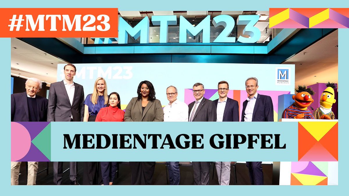 Aufgepasst! Die Aufzeichnung des #MTM23-Gipfels ist jetzt in der Mediathek verfügbar! 🚀🎉 Aline Abboud (<a href="/tagesschau/">tagesschau</a>) führte durch die Veranstaltung u.a. mit Dr. Nina Gerhardt, <a href="/KaiGniffke/">Kai Gniffke</a>, <a href="/Nisalahe/">inaktiver Account</a>,<a href="/phjustus/">Philipp Justus</a>, Prof. Dr. Björn Ommer und Ernie &amp; Bert!
👉hubs.la/Q028d7BG0