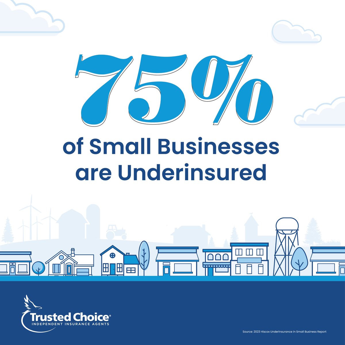InsuranceWYO's tweet image. Take the first step towards securing your business's future. We understand small businesses, because we are one 🤝 Let's make sure you're in the 25% that can confidently say, "We're properly insured!" 📈 #SmallBusinessProtection #InsuranceMatters #YourInsurancePartner #localagent