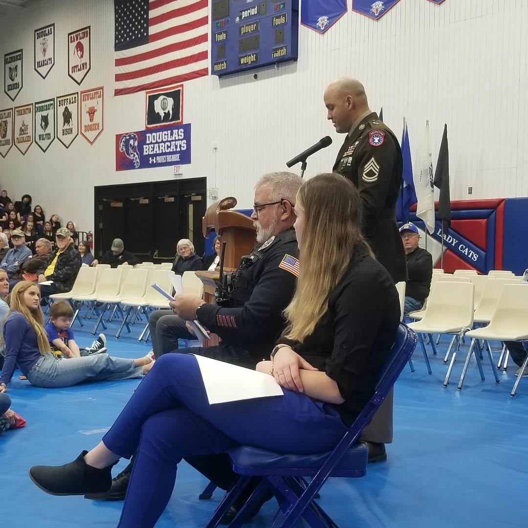Converse1SD's tweet photo. CCSD#1 celebrated and thanked Veteran's this morning. With respect, honor and gratitude, we thank you for your service. https://t.co/4xFXbQVoQ4