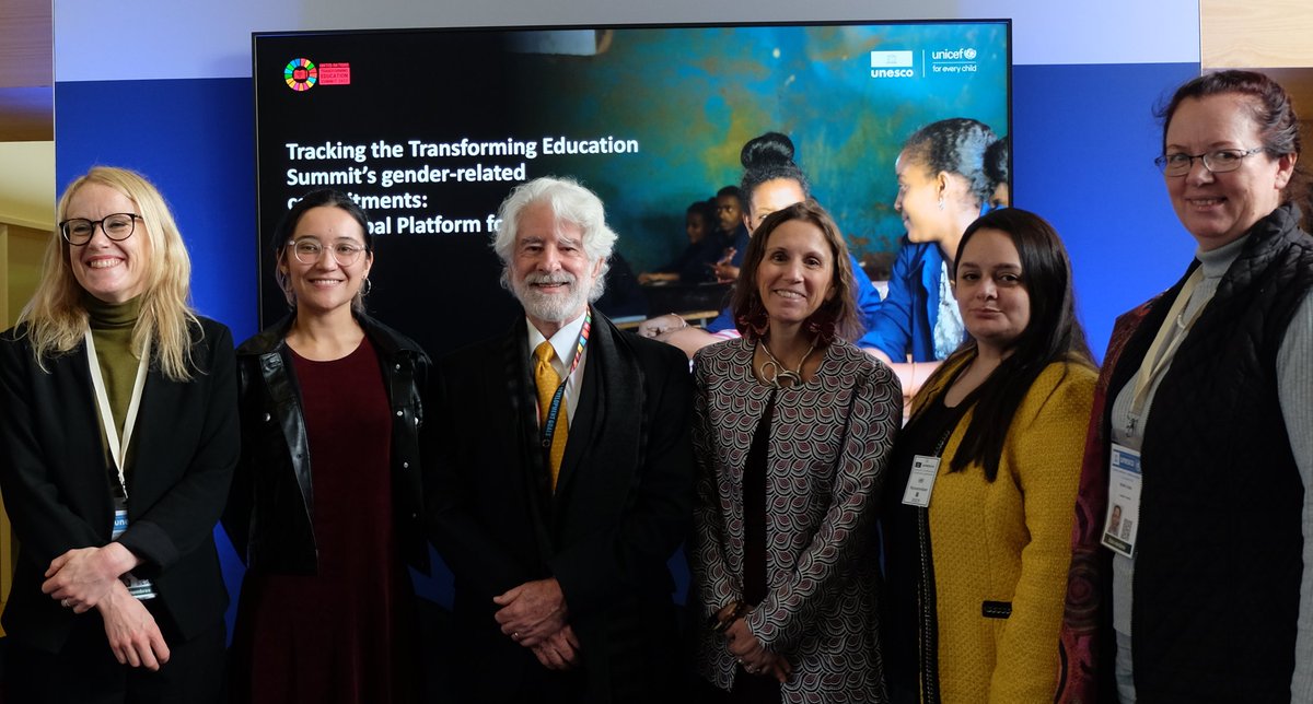 📢 Today <a href="/UNESCO/">UNESCO 🏛️ #Education #Sciences #Culture 🇺🇳</a> launch of the Global Accountability Dashboard for #GenderEquality in #Education with <a href="/leogarnier/">Leonardo Garnier</a> @MoEACnamibia <a href="/FCDOGovUK/">Foreign, Commonwealth & Development Office</a> <a href="/Pop_Council/">Population Council</a> &amp; SDG4Youth
More👉 unesco.org/en/articles/gl…

<a href="/Education2030UN/">Education 2030</a> <a href="/UNESCO/">UNESCO 🏛️ #Education #Sciences #Culture 🇺🇳</a> <a href="/Pop_Council/">Population Council</a> <a href="/UNICEF/">UNICEF</a>