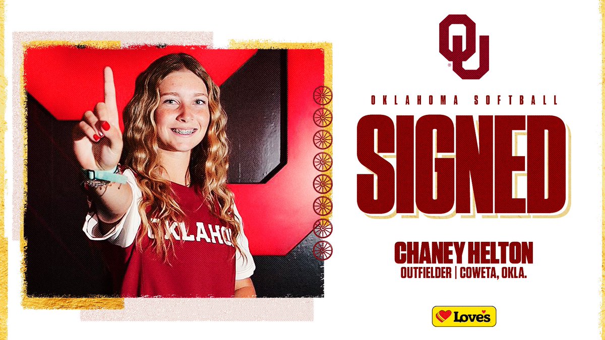 Oklahoma Softball (@ou_softball) on Twitter photo ๐๐จ๐ซ๐ฆ๐๐ง'๐ฌ ๐๐๐ฑ๐ญ โ๏ธ <a href="/ChaneyHelton/">Chaney Helton</a>
๐ Two-time Class 5A-3 Player of the Year
โก๏ธ Batted .500 last spring with 5๏ธโฃ0๏ธโฃ hits
๐ช Four-time all-district selection
Coweta HS outfielder Chaney Helton is ๐จ๐ฉ๐๐ฎ๐๐ฃ๐ ๐๐ค๐ข๐ in Oklahoma! ๐คฉ
#ChampionshipMindset ๐๐จ๐ซ๐ฆ๐๐ง'๐ฌ ๐๐๐ฑ๐ญ โ๏ธ <a href="/ChaneyHelton/">Chaney Helton</a>
๐ Two-time Class 5A-3 Player of the Year
โก๏ธ Batted .500 last spring with 5๏ธโฃ0๏ธโฃ hits
๐ช Four-time all-district selection
Coweta HS outfielder Chaney Helton is ๐จ๐ฉ๐๐ฎ๐๐ฃ๐ ๐๐ค๐ข๐ in Oklahoma! ๐คฉ
#ChampionshipMindset