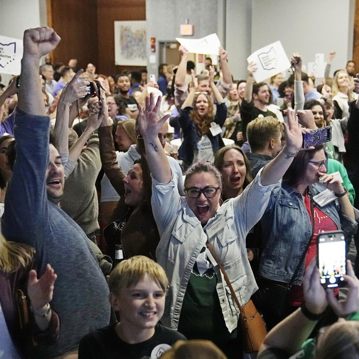 This was last night in Ohio. An outburst of joy to celebrate child sacrifice.

Something is deeply broken in our country.