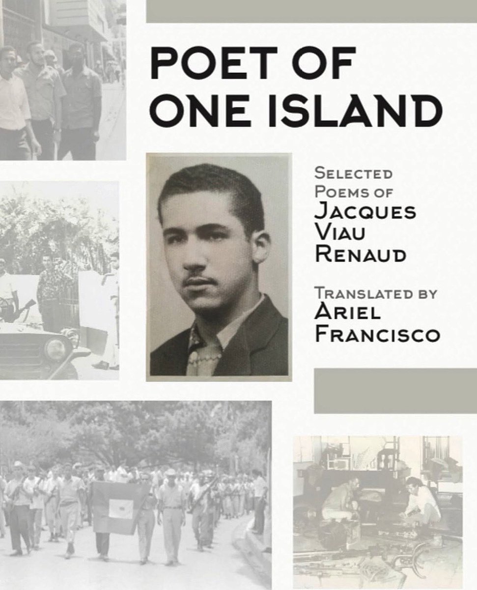 Get Fresh Books debuted the cover of Poet of One Island: Selected Poems of Jacques Viau Renaud, translated by LSU Creative Writing Professor @AriCisco. Ariel’s collection is forthcoming in 2024, and a pre-order link will be available soon!