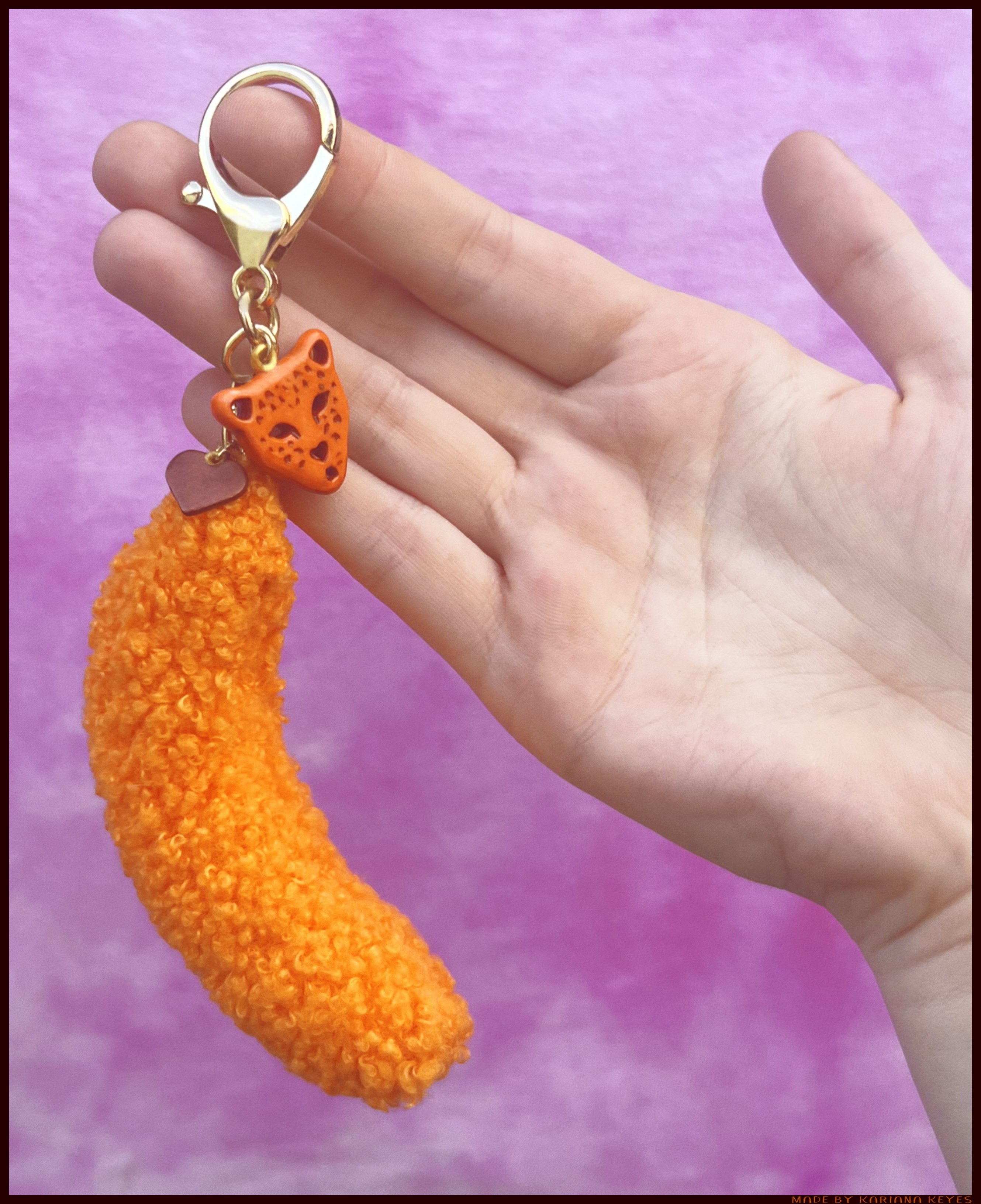 Cheetos Puffs Keychain 