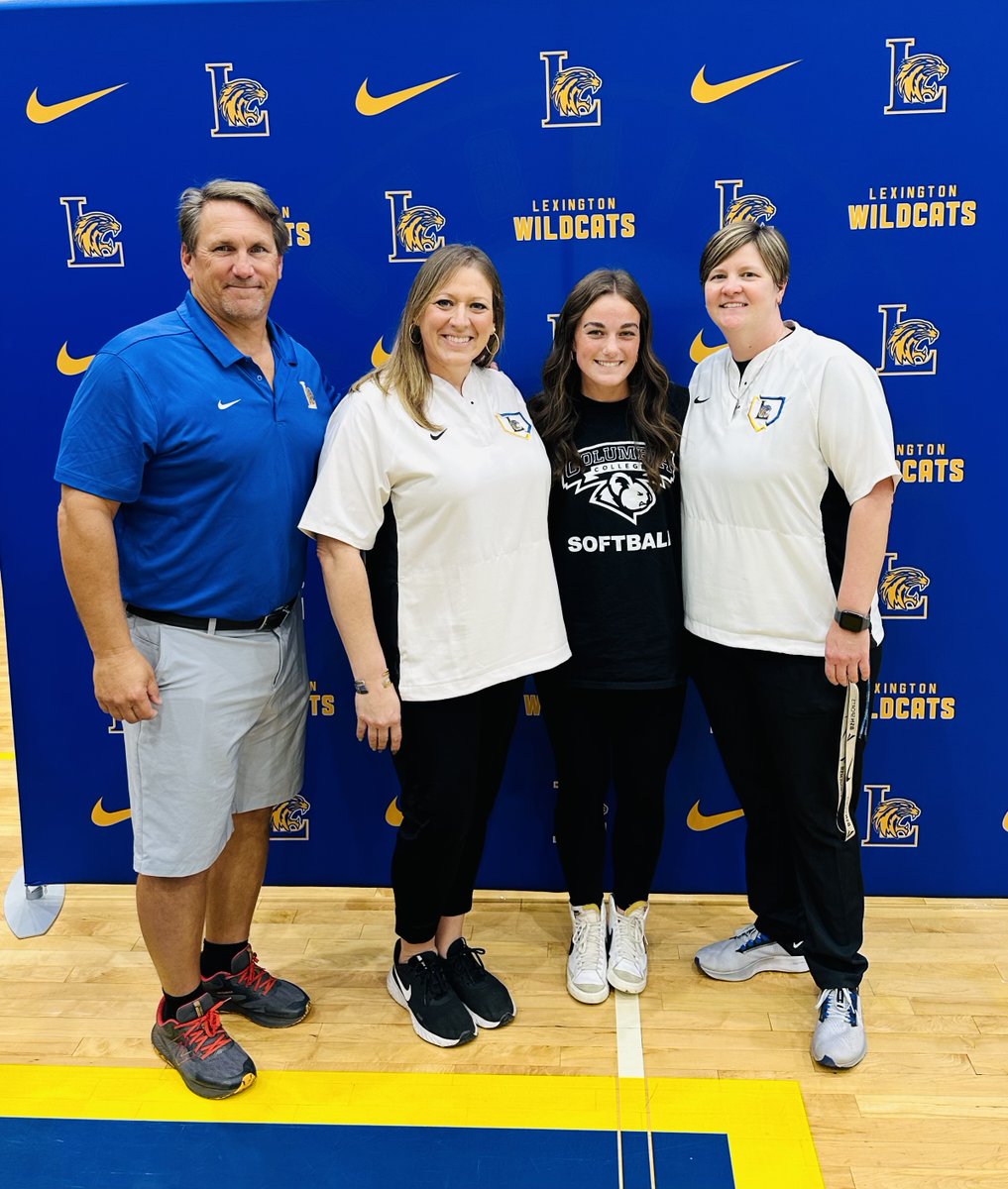 Congratulations <a href="/maggiehinz23/">maggie hinz</a>!! <a href="/CC_Koalas_SB/">Columbia College Softball</a> <a href="/LHS_WILDCATS/">Lexington HS Wildcat Athletics</a> <a href="/EppsCoach/">Coach Epps</a> <a href="/coachkgunter/">Kimberly Gunter</a> 
<a href="/TerrapinJohn/">John Terrapin</a>