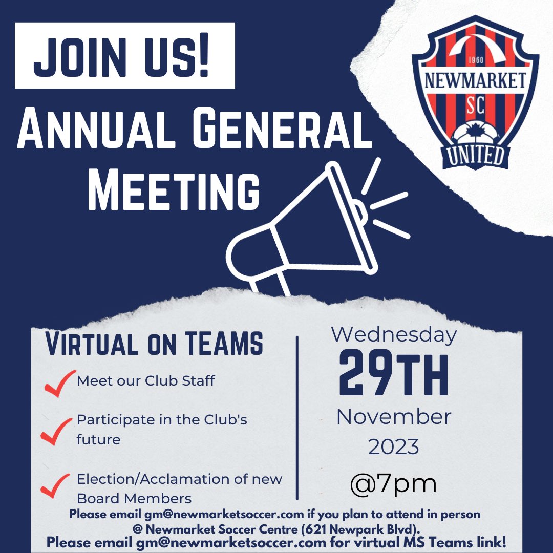 📣AGM ANNOUNCEMENT📣 we want to announce our Annual General Meeting! It’s a great chance to meet the club staff and board as well as get a feel for the work that we do here! There will be positions available to run for! Stay tuned for more information!