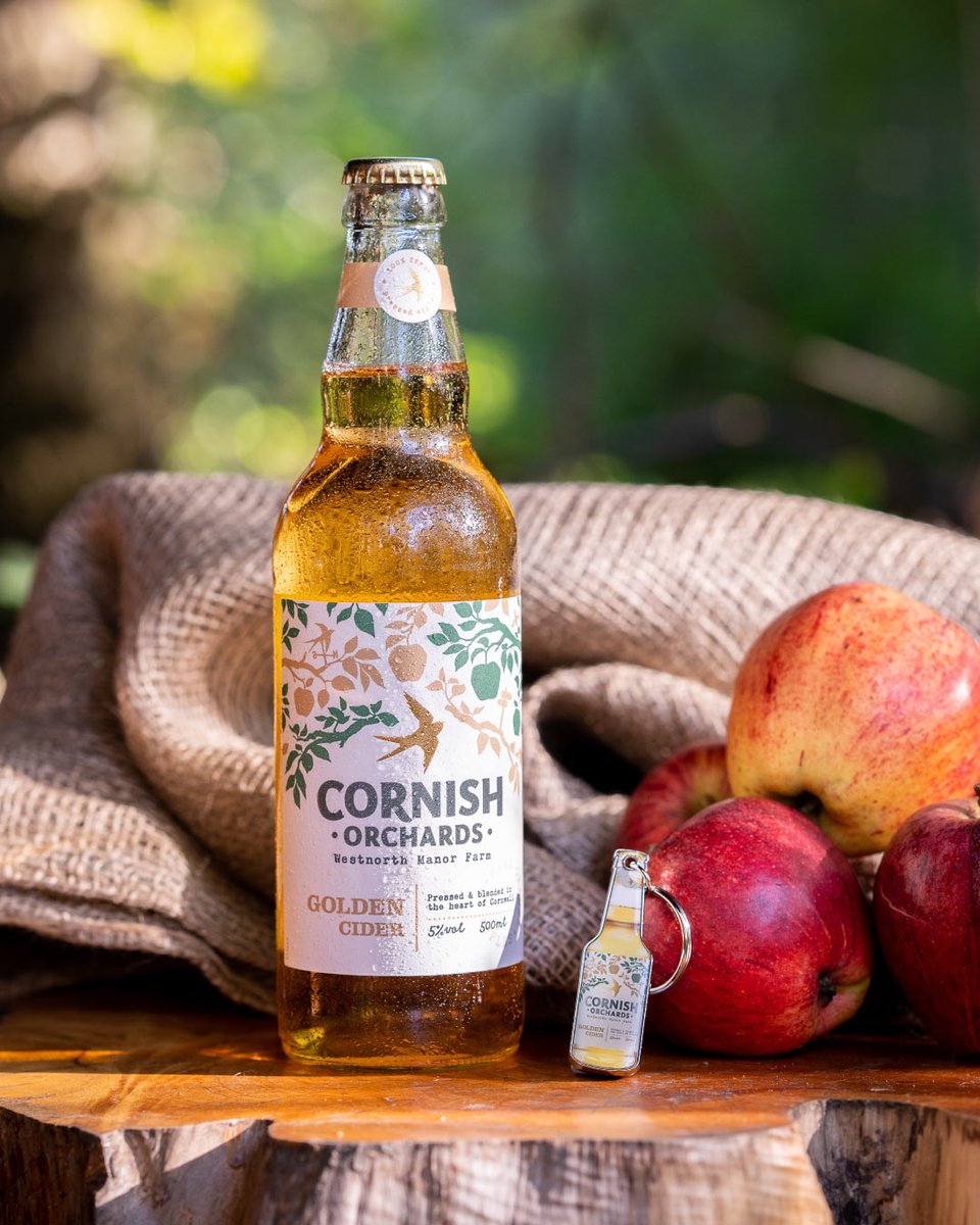 I shall call him... mini-me. 🍻

Pick up a Cornish Orchards keyring & bottle opener from our Farm shop or online store and carry a bit of Cornwall wherever you go!

cornishorchards.co.uk

#locallypressedcider #Cornwall #drinkresponsibly
