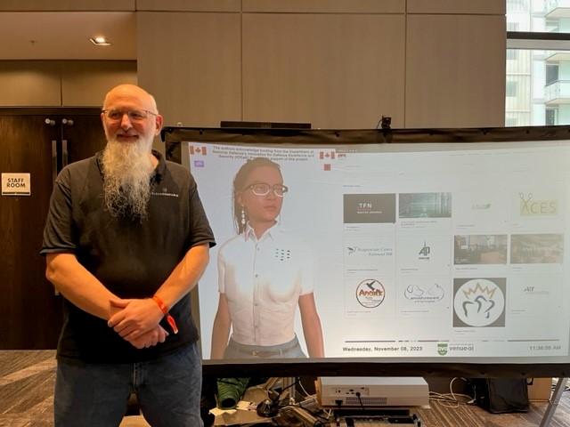 Shout out to Michael Pickering, Founder and CEO of #Richmondhill based CloudConstable from @ventureLabca's HardTech Summit today! CloudConstable’s Animated Virtual Agent revolutionizes venue experiences by providing AI-powered visitor engagement. #RHInnovation #YRtech