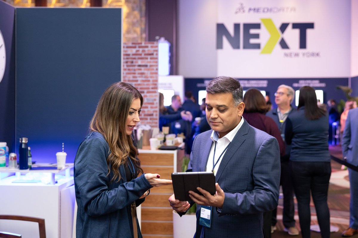 We’re back at it for Day 2 of #MedidataNEXT New York—just in time for #NationalSTEMDay! 🧬🔬 Our executives &amp; partners across <a href="/Bayer/">Bayer AG</a>, <a href="/Merck/">Merck</a>, <a href="/MySCRS/">Society for Clinical Research Sites (SCRS)</a>, <a href="/MSKCancerCenter/">Memorial Sloan Kettering Cancer Center</a>, &amp; more kicked off the morning with inspiring keynotes mapping the future of clinical research. And an