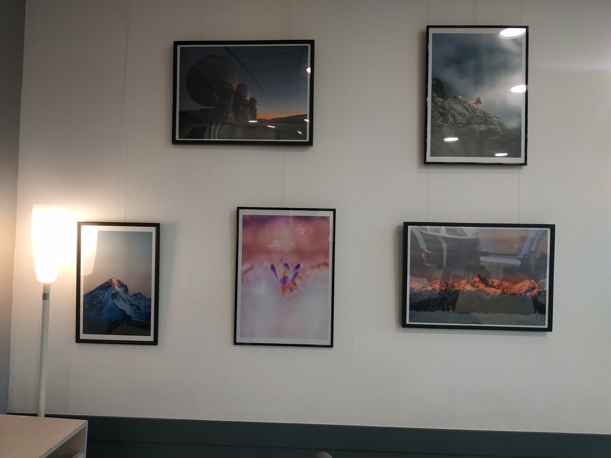 Très heureux d'accueillir Samuel Eyraud et Thomas Valentin, jeunes photographes naturalistes haut-alpins pour le vernissage de leur expo photos au restaurant d'appli du lycée Sévigné de Gap. Un joli moment de rencontre avec les élèves et les clients.
<a href="/DSDEN05/">DSDEN des Hautes-Alpes</a>  <a href="/LyceeSevigneGap/">Lycée_Sévigné_Gap</a>