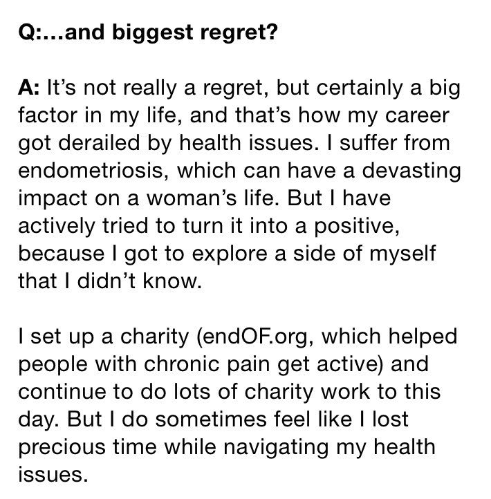 missceclondon's tweet photo. Every opportunity to bring up #endometriosis and cast light on the devastating impact that the condition can have on our careers: 

https://t.co/SVgNIyku1b

#endometriosisawareness #businesswomen #WomenEmpowerment #WomensHealth #wellbeingatwork https://t.co/KW0dqyELgo