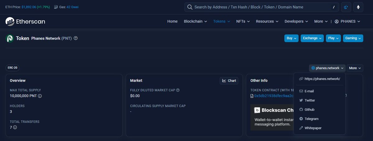 Phanes Network tweet media