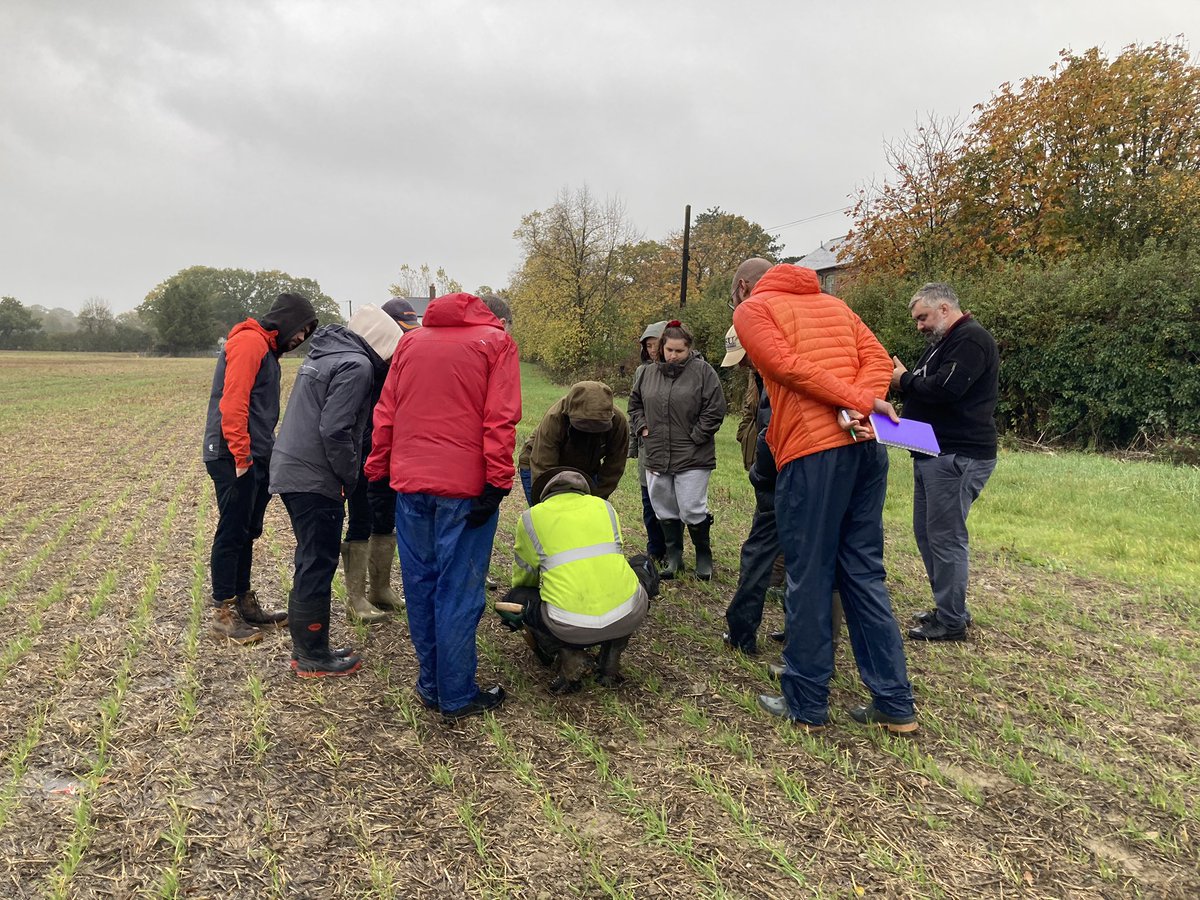 PureKent's tweet image. A diverse gang of @Hadlow_College Agriculture degree students in for a walk and talk today. Loved talking about bigger food and ag policies too. #lifelonglearning