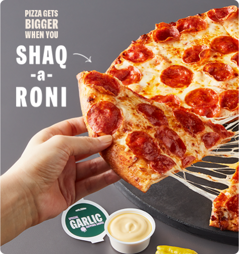 Shaq-a-Roni pizza is back at Papa Johns 