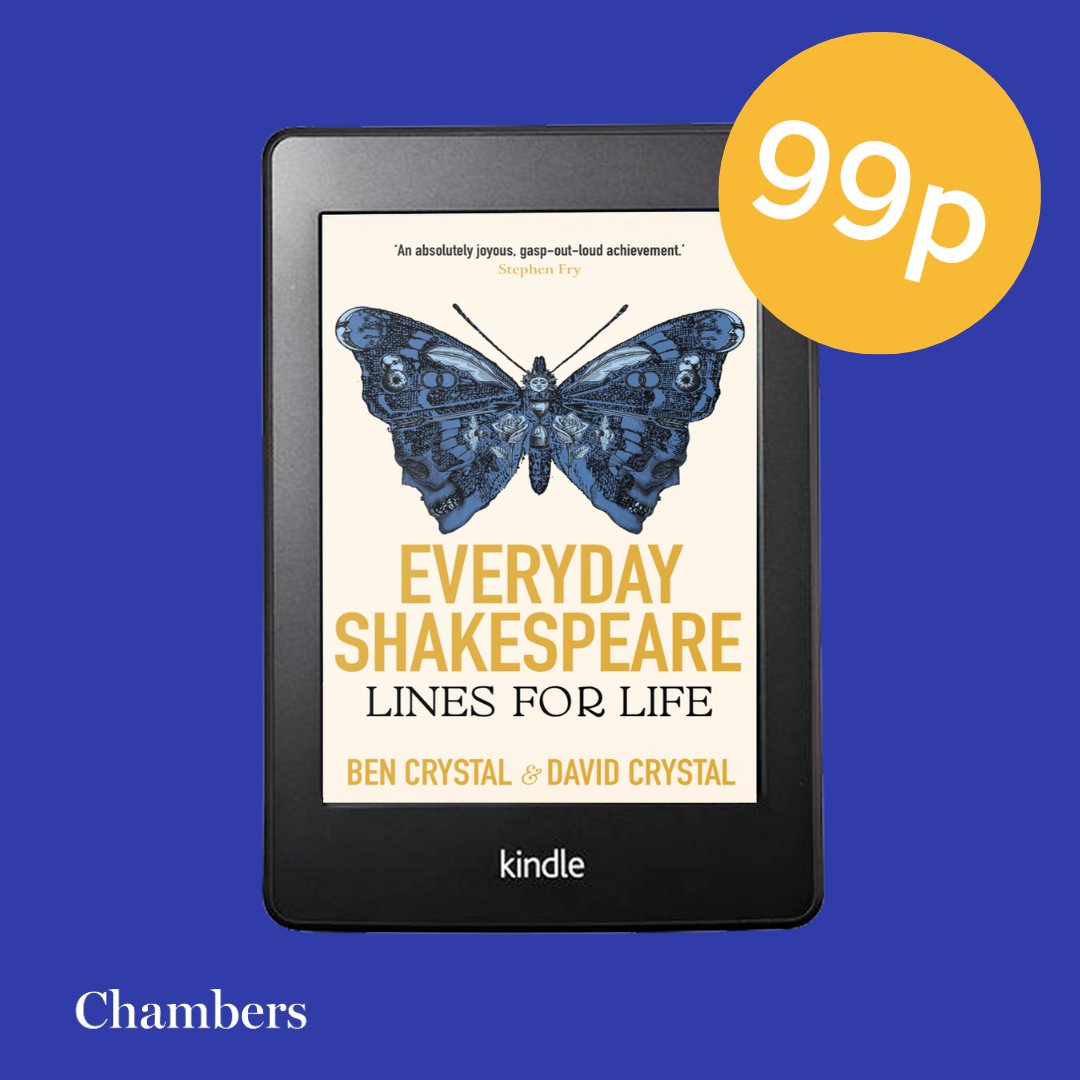 John Murray Press (@johnmurrays) on Twitter photo 🦋 KINDLE DEAL ALERT 🦋
This month, to celebrate the 400th anniversary of Shakespeare's first Folio, you can grab Everyday Shakespeare by <a href="/bencrystal/">Ben Crystal</a> and <a href="/davcr/">David Crystal</a> for just 99p!
Get your daily dose of the bard now: brnw.ch/21wEgZ9 🦋 KINDLE DEAL ALERT 🦋
This month, to celebrate the 400th anniversary of Shakespeare's first Folio, you can grab Everyday Shakespeare by <a href="/bencrystal/">Ben Crystal</a> and <a href="/davcr/">David Crystal</a> for just 99p!
Get your daily dose of the bard now: brnw.ch/21wEgZ9