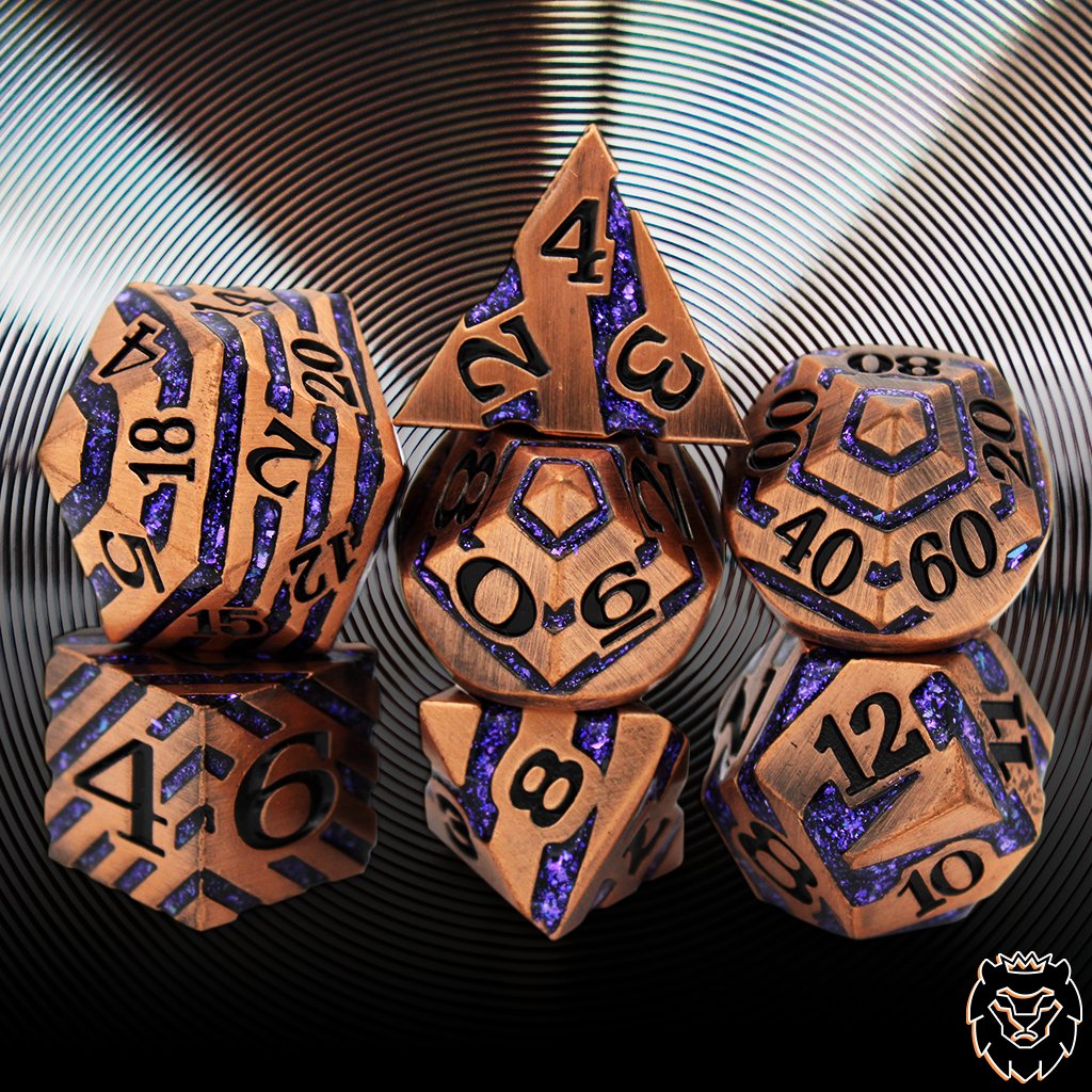 DiceEnvy's tweet photo. 🐵 20% OFF ALL METAL DICE 🐵
The Fall sale continues with ALL of our metal dice! From now until Nov 14, get every 7-pc metal set (and some brand spanking new 8-pc additions) for 20% off!
https://t.co/hpCRQfFCss
#dice #rpg #dnd #diceaddict #fall20 https://t.co/GTxnBfqwV0
