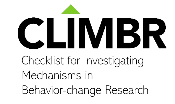 🚀 Big update for CLIMBR! The Checklist for Investigating Mechanisms in Behavior-Change Research - now comes in a fillable PDF for ease & new 'Author Action' rows aiding more robust research on behavior-change mechanisms. Explore the tool: scienceofbehaviorchange.org/climbr-tool/