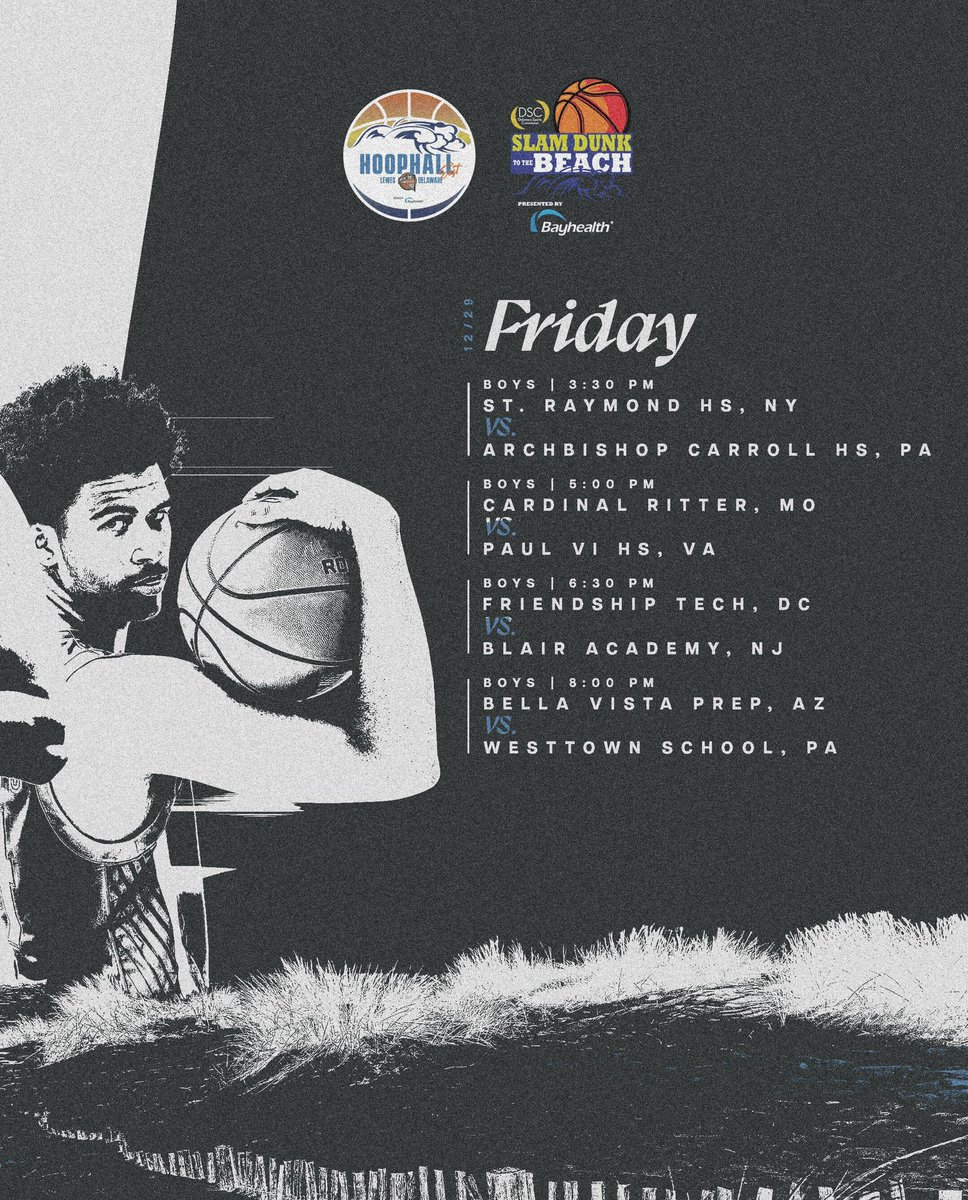 Full schedule. #HoophallEast