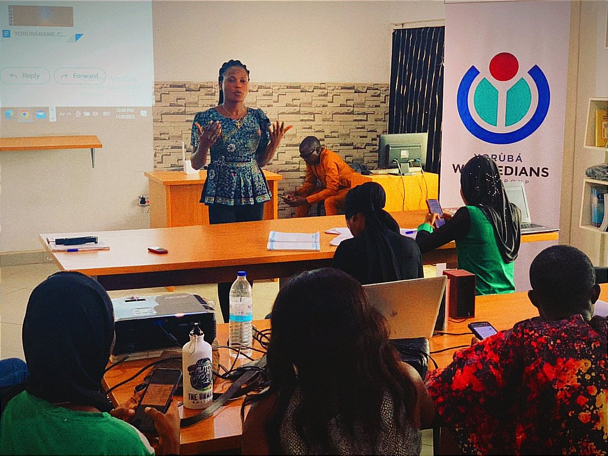 Yoruba Wikimedians User Group tweet media