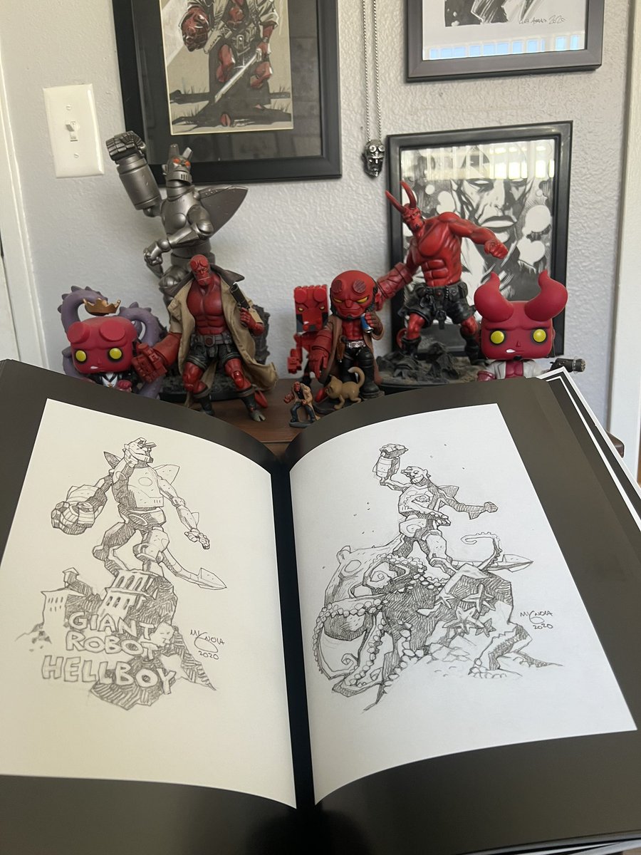 Ever since I saw the first <a href="/artofmmignola/">Mike Mignola</a> GHR sketch I knew it had to be the beginning of something special.

I just read his and <a href="/duncanfegredo/">Duncan Fegredo</a>’s first issue and I LOVED IT, an instant classic #Hellboy story for me!