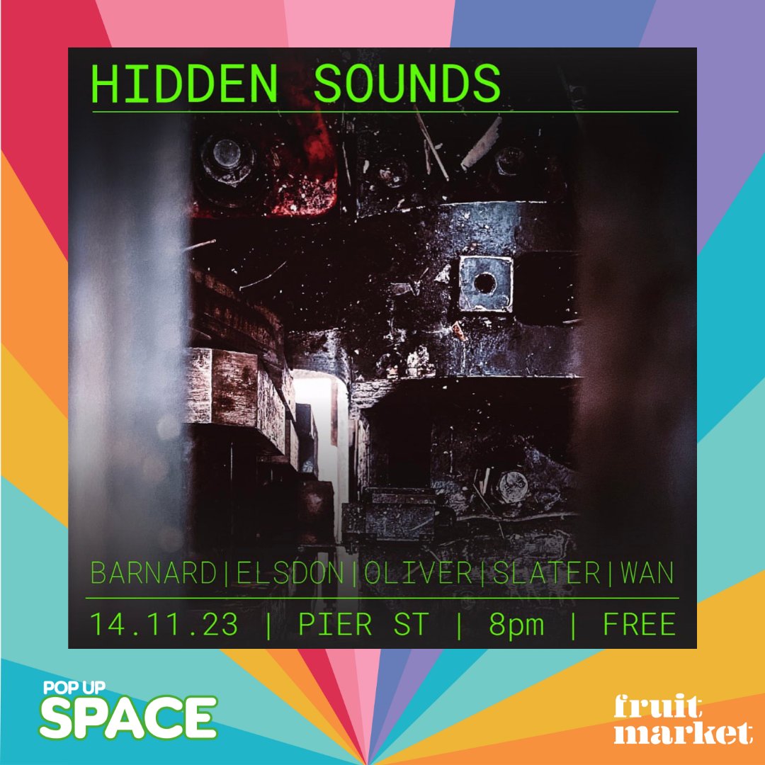 Discover the sounds of a hidden city... 🏙️ Hidden Sounds is an improvised performance using field recording, found sounds, and decaying instruments, and you'll find it here at SPACE as part of @HullJazzFest! 📍 SPACE, 1-2 Pier Street 📅 Tues 14 Nov ⏰ 8pm #FruitMarketSPACE