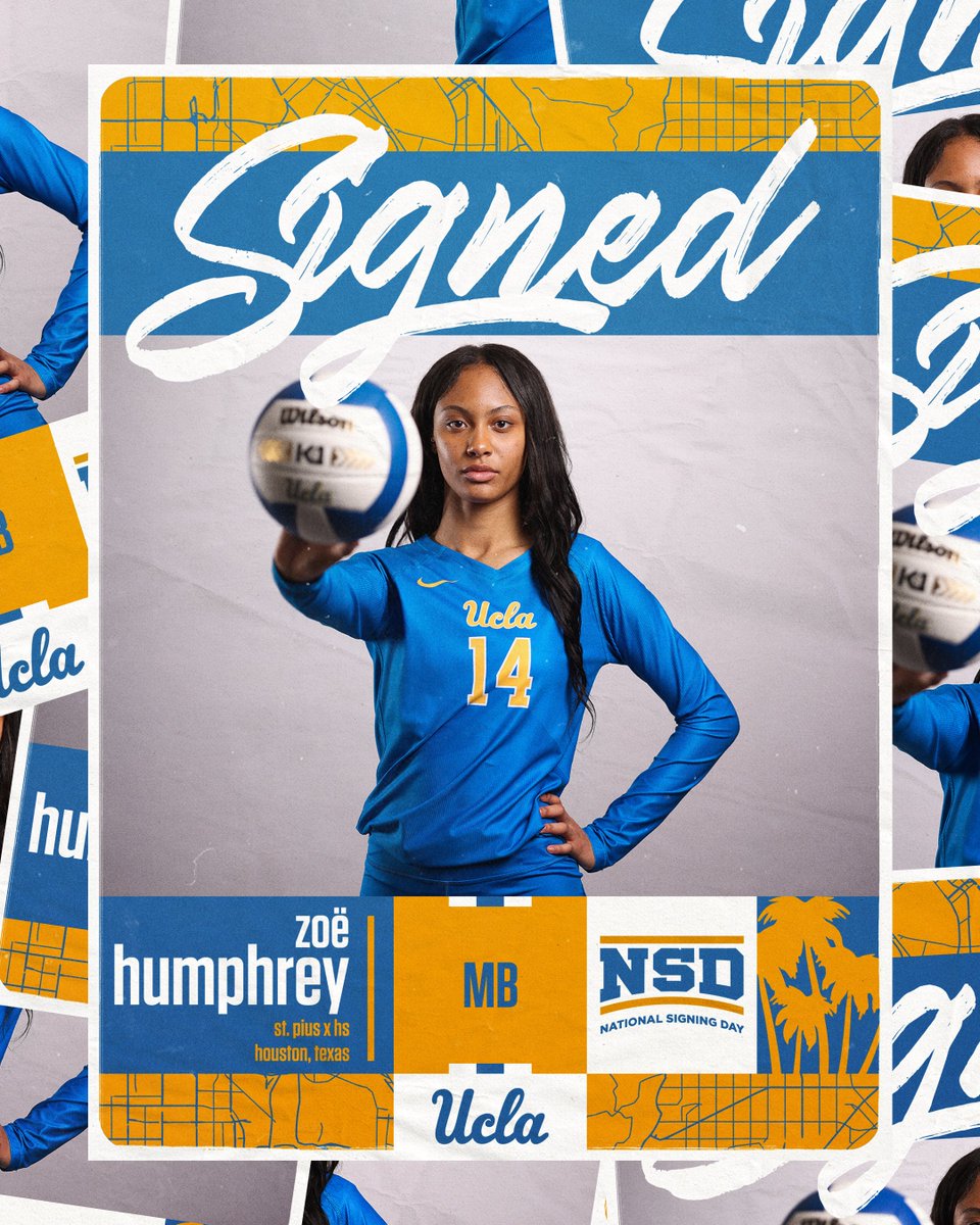 Welcome to Westwood, Zoë Humphrey 🏡

One of the top middle blockers in Texas is OFFICIALLY a Bruin ‼️✍️

#GoBruins | <a href="/ZoeHumphrey08/">Zoe Humphrey</a>
