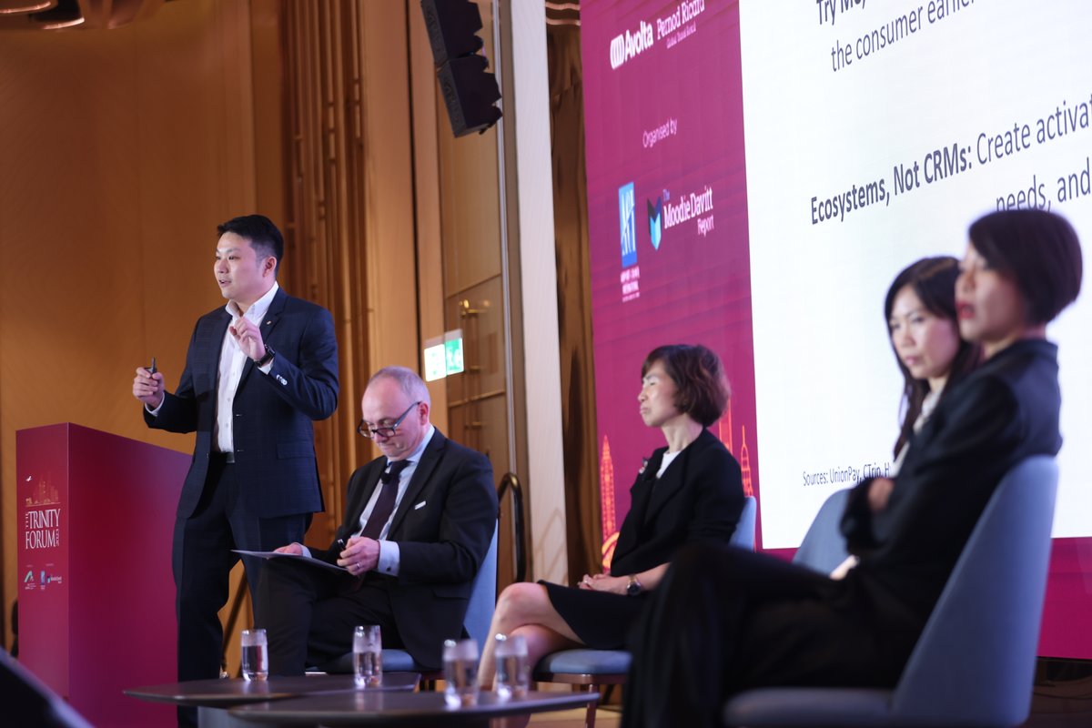 hylinkdigital's tweet photo. Last week we participated at the Trinity Forum to discuss Travel and Travel Retail insights and the industry's future. Yukun Bi, our Executive Planning Partner, and Humphrey Ho, our Managing Partner spoke at two panels. 

Here are some photos of the event! https://t.co/RDXDCTMDsK