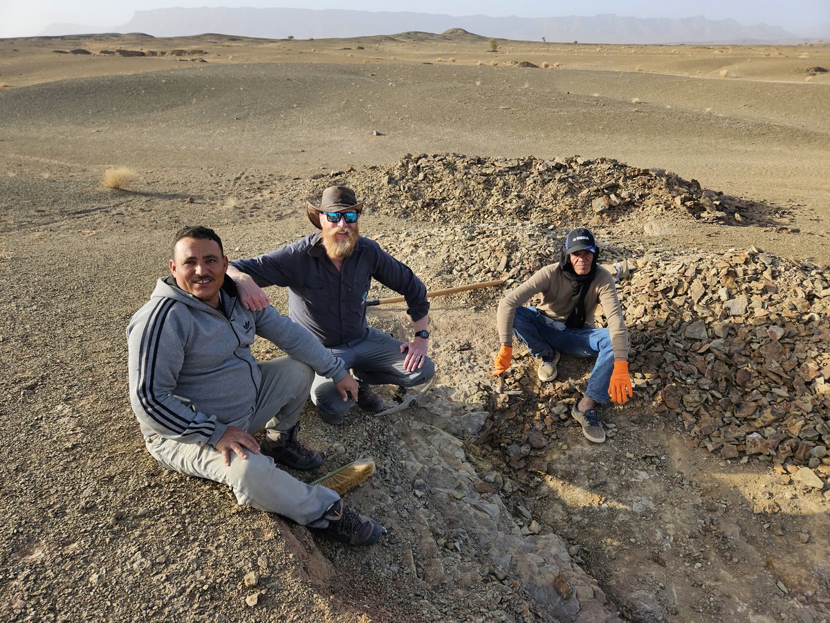 We enjoyed visiting <a href="/BenFossil/">Ben moula fezouata</a> today as part of our #geology of #Morocco tour