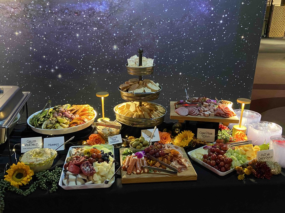 MenuMakerCaters's tweet image. From yesterday’s cocktail reception at Adventure Science Center