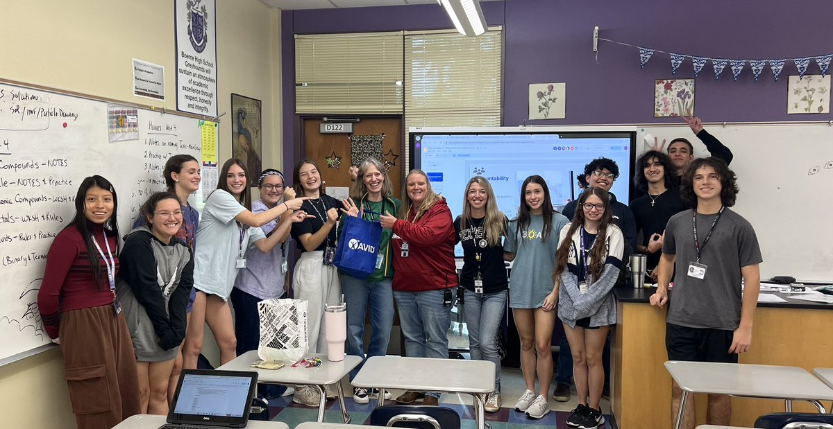 txwesbills's tweet photo. The AVID Prize Patrol was out and about in @BoerneISD this morning and caught some @Boernehs advisory classes engaging in AVID organization lessons!! 🎉 @AVID4College #WICORinAction
Where will we show up next? @SamChampionHS @VossMiddle @BoerneMSSouth @BoerneMSNorth https://t.co/gqyPVgXPZc