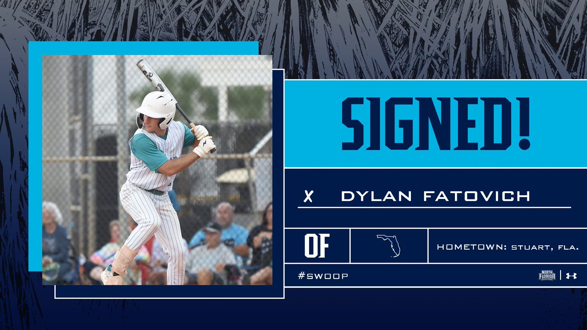 Officially official ‼️ @DylanFatovich joins the Ospreys out of Stuart, Fla! ⚾️ Treasure Coast Athlete of the Year ⚾️ Hit .385 as a junior #SWOOP