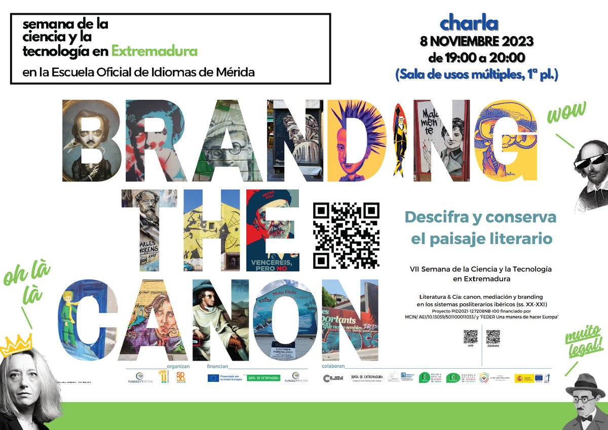 Hoy en la #eoi de #Mérida tenemos la suerte de acoger la presentación del Proyecto #CALIBRAM #literarylandscape en la #semanacienciaytecnología
<a href="/eoimerida/">EOI Mérida</a> ♥️#idiomas ♥️#literatura