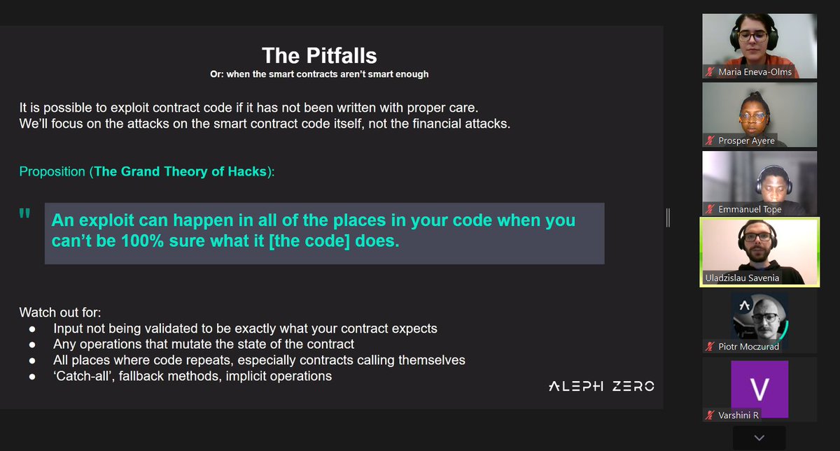 techFiesta_hack's tweet image. 🔥 Ongoing training session with @Aleph__Zero on how to develop smart contracts with Ink!

#blockchaindeveloper #smartcontract #web3 #alephzerohackathon