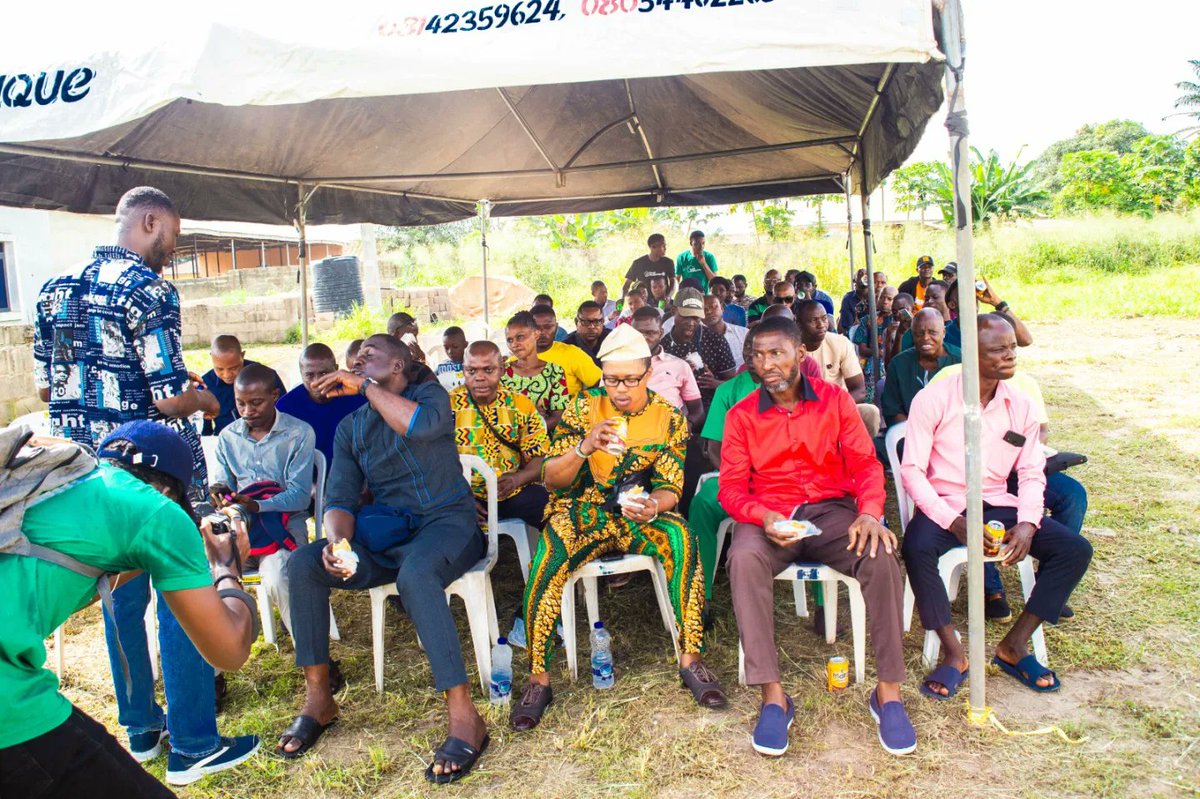 SamOrija's tweet photo. Slides from Saturdays Collateral Allocation and Project Visitation to Paradise by Almond, Mowe Town

Join thousands of others in our Cooperative and start funding on https://t.co/NkWISOWHrk

Check back later for more pictures/videos
#Cooperative 
#RealEstates
#Financing https://t.co/X99554NnuC