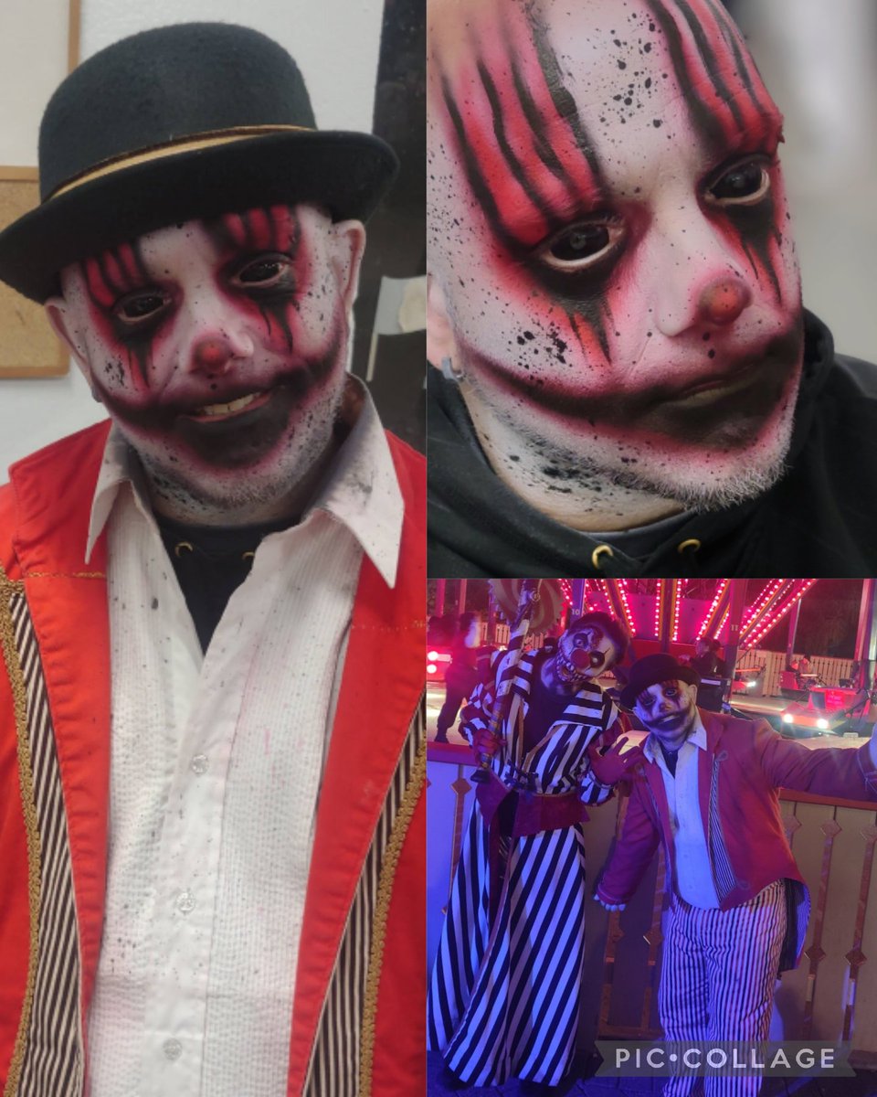 accessTOevents's tweet photo. Haunt 2023 @WonderlandNews

A look from CarniEvil!

Created using @iwata_airbrush @Graftobian

#canadaswonderland
#halloweenhaunt
#makeup
#makeupartist 
#clown #creepyclown #character  #characterartist #actor #scareactor https://t.co/ZAPNfEgKGL