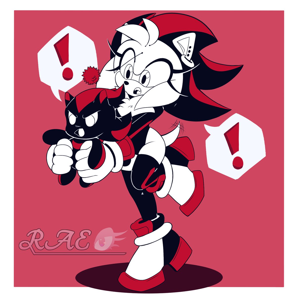 Rae 🌙Commissions Closed!🌙 on X: dark sonamy request for