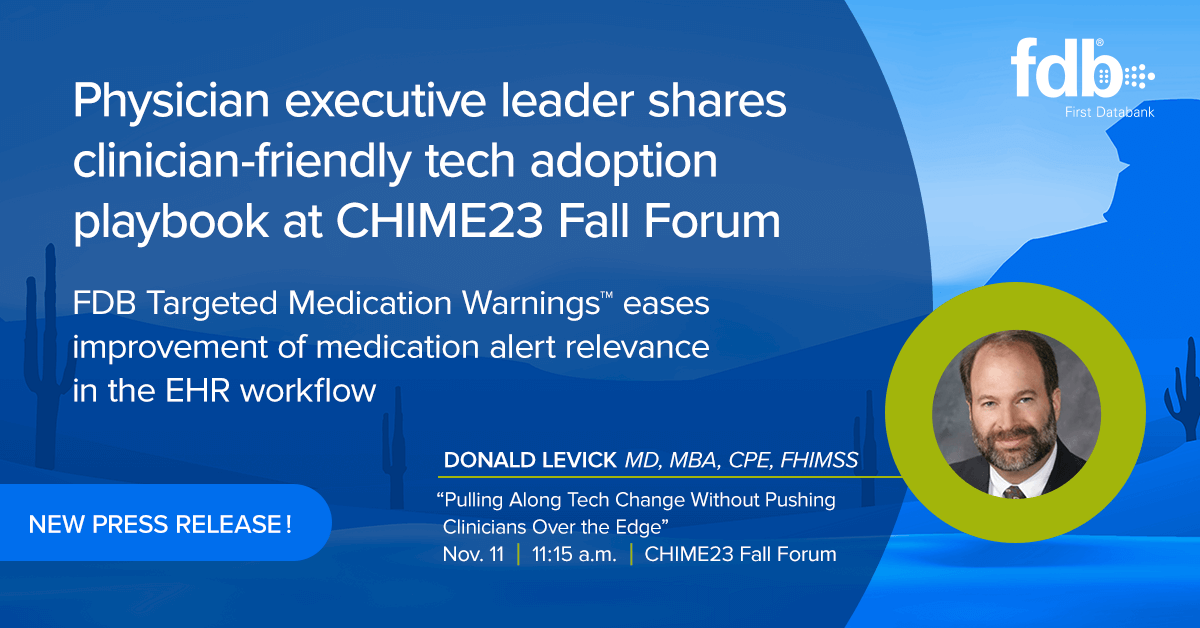 FDB (First Databank Inc.) tweet media