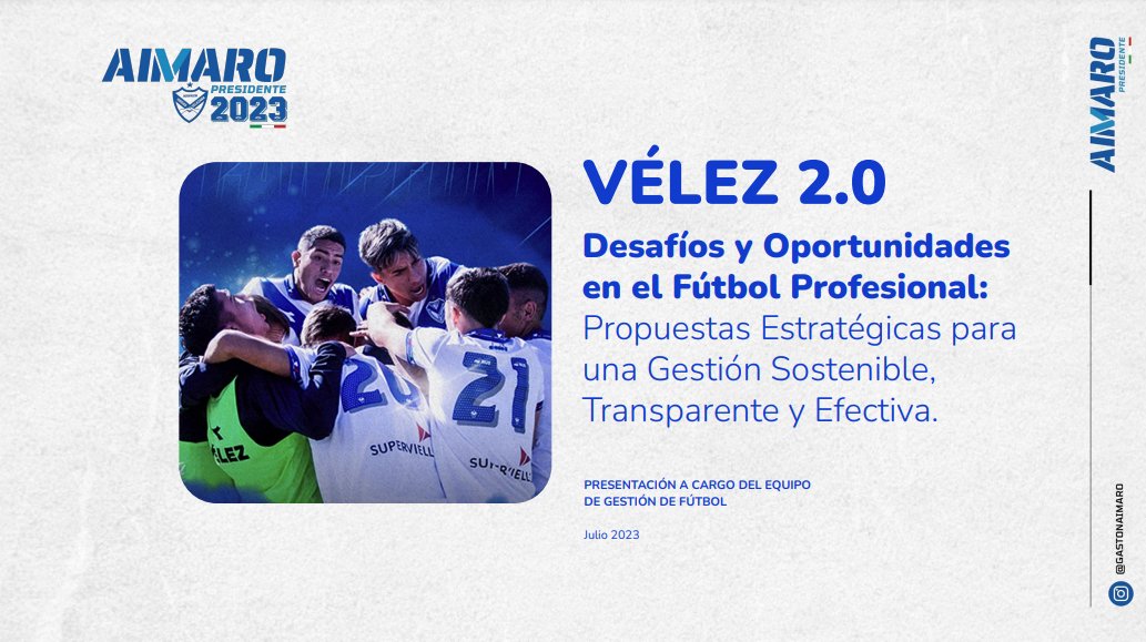 VotaUV's tweet photo. 🧑‍💻 Hacé clic y mirá todo lo que preparamos para vos y para #Vélez:

📁 Planificación y Ejes: https://t.co/pjbhcshhja

📁 Fútbol Profesional: https://t.co/Dzhk8oHvjF

📁 Comunidad Digital: https://t.co/h5Zkk2lvvg

📁 Obras:
https://t.co/KaMTdn4YPm

👇🏻 Todos los proyectos en:
https://t.co/R5ChAtfFEn

#Aimaro2023 #AimaroPresidente