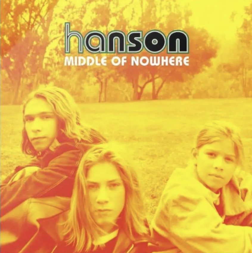 onehitrewind's tweet photo. Tell me who will still care?  We do!  You know “Mmmbop,” time to rewind the rest of Middle of Nowhere by Hanson. 
#newpodcast #musicpodcast #90s #90smusic #mmmbop #onehitwonder #popmusic https://t.co/2u4BC30BV7