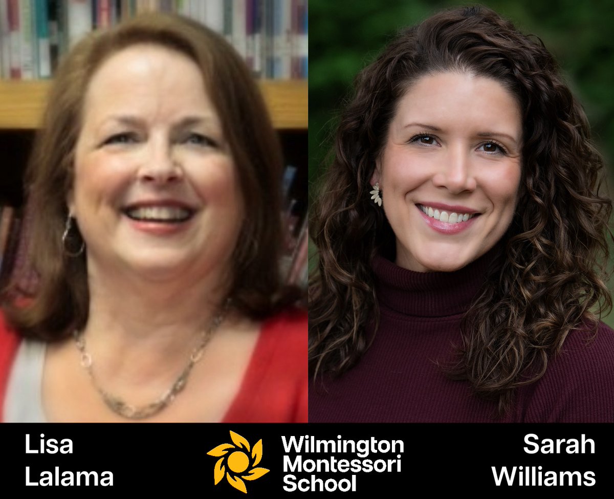wmsde's tweet photo. #BreakingNews - Assistant Head of School Sarah Williams to Succeed Lisa Lalama as Head of School in July 2024 - Read More: https://t.co/EvDXmAsJjW #EduDE #Montessori https://t.co/8ZUadNkyFp