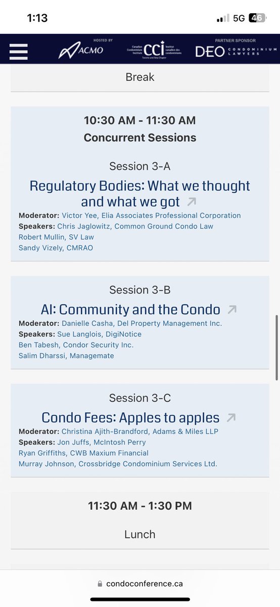 Danileelee76's tweet image. Looking forward to seeing many of you at this years conference! 

Join us for a great discussion regarding AI and the Condo Community

Bring your questions! Session 3-B 

#CondoConference2023