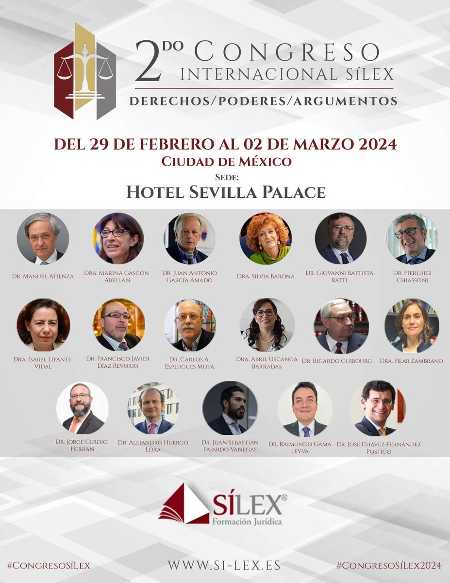 JuanAGAmado's tweet photo. Si les hablo de un congreso de Derecho ¿ustedes piensan en un funeral o en un festival? Han estado en varios y son como funerales, lo sé. Los de Sílex son festivales. Porque el Derecho puede ser divertido y hay ponentes muy interesantes que no salen corriendo al acabar sus exposiciones. Y todo en un ambiente de gran camaradería y actividad constante.
https://t.co/ibFyIHUhE6