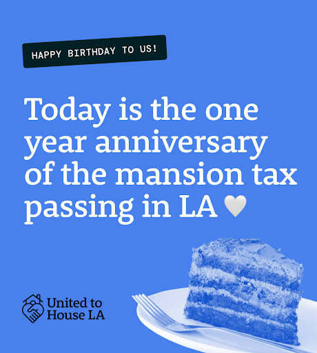 Happy birthday to us😀 Despite the legal challenges, despite the stall tactics by corporations, we have over $30 million available for renter assistance thanks to the #MansionTax and over $50 million for new affordable housing production.