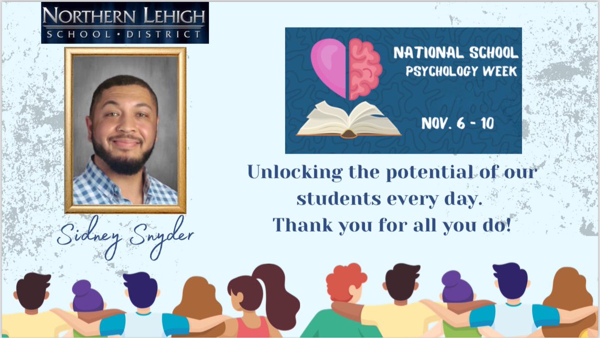 NLSD_Supt's tweet photo. We are very grateful for our two @NorthernLehigh School Psychologists, Mr. Marks and Mr. Snyder!  They are integral members of our team in supporting our students, their families, and our staff. Thanks for all you do!   #NationalSchoolPsychologyWeek https://t.co/0XdWzu3usL