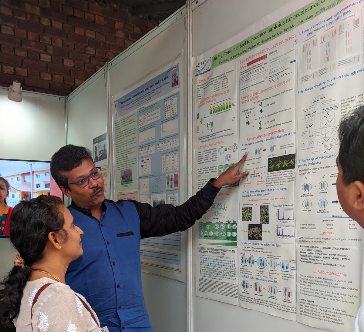tvmiiser's tweet photo. Congratulations to the Team IISER TVM for winning the second prize at 9th Vibrant India Expo 2023, Dilli Haat,  New Delhi. The prize is for promoting excellence in scientific research and education in India.  

 @tvmiiser @EduMinOfIndia https://t.co/AJwZcOGErU
